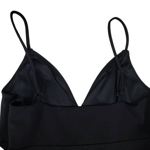 Express womens mini dress size XS/TP Black color adjustable straps lining - Picture 10 of 15